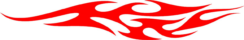 exclusive_91 Exclusive Flames Graphic Flame Decal