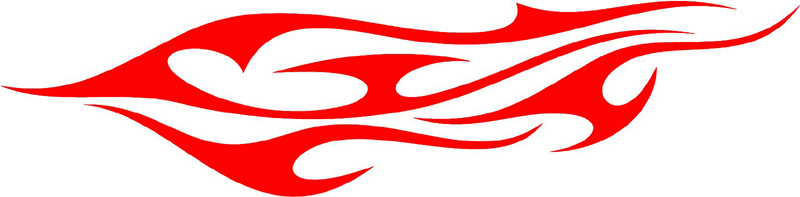 exclusive_93 Exclusive Flames Graphic Flame Decal