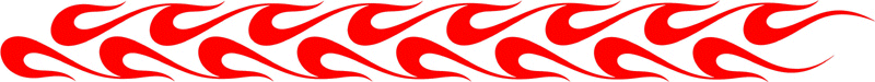 long_177 Long Flame Graphic Flame Decal