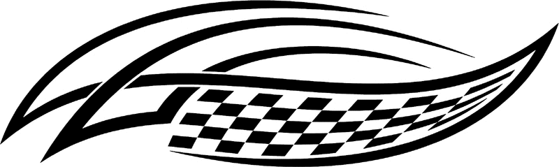 rt_121 Racing Tribal Graphic Flame Decal