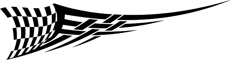 rt_131 Racing Tribal Graphic Flame Decal