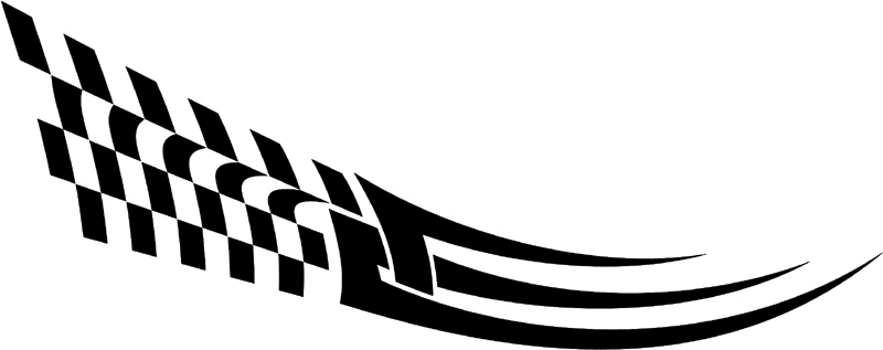 rt_197 Racing Tribal Graphic Flame Decal