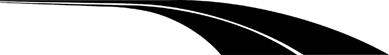 Road Runner Curves stripes graphic. 148