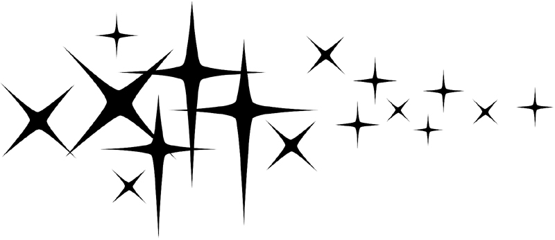 Shooting Stars stripe graphic design. FF213